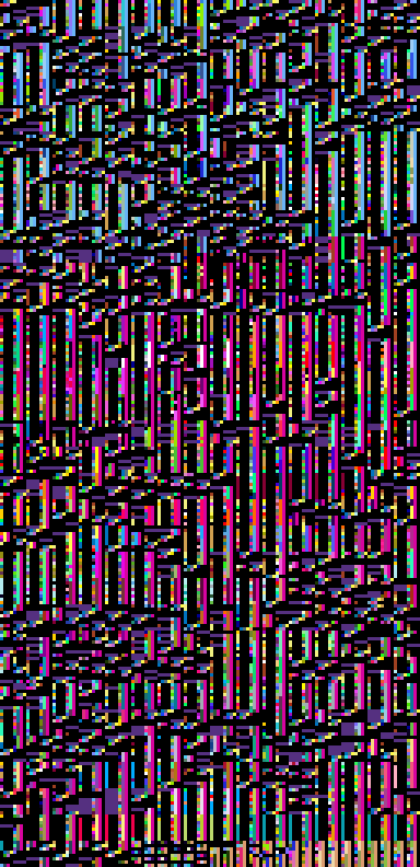audacity.exe at offset 0x3e5000, as 8bpp linear